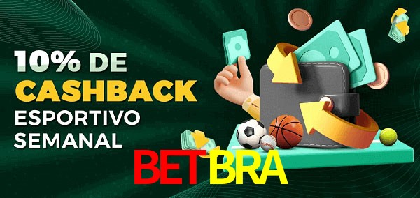 10% de bônus de cashback na BETBRA